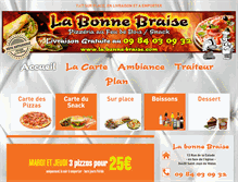 Tablet Screenshot of la-bonne-braise.com